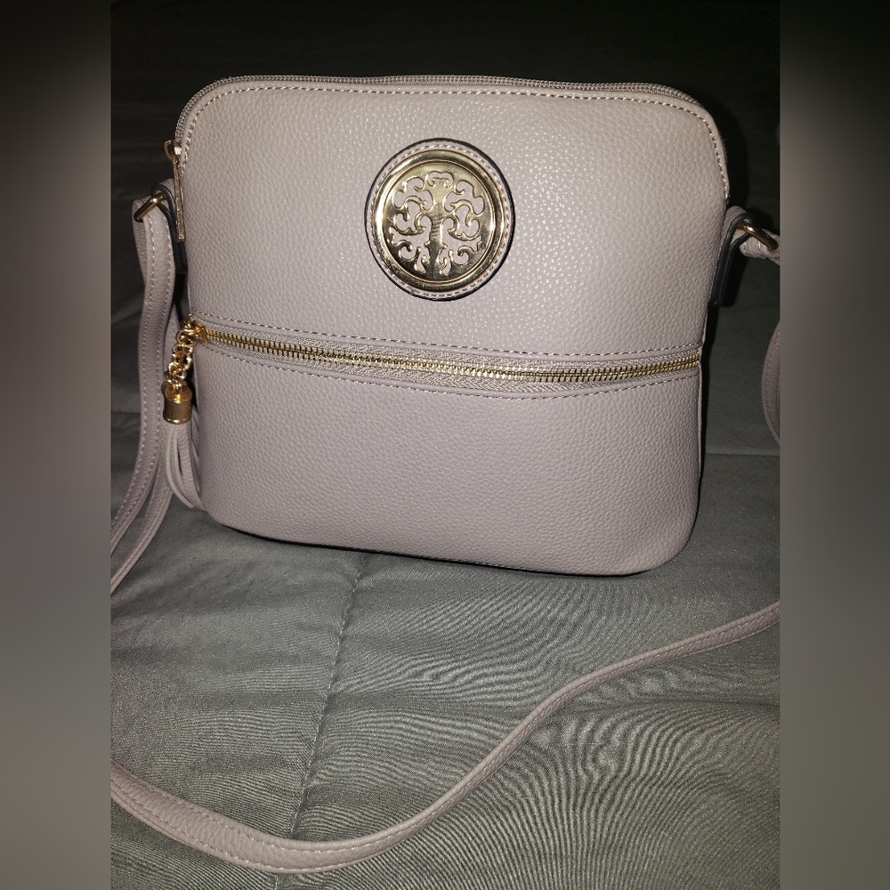 Gray Deluxity crossbody handbag